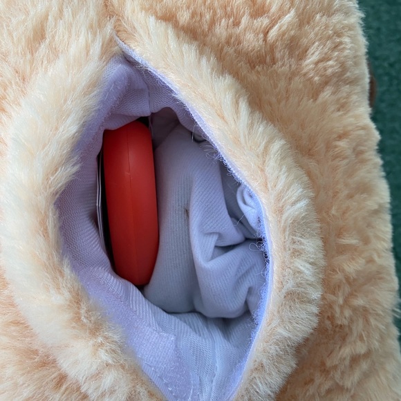 Plush Dog Calming Anxiety Relief Toy with Soft Light & Reusable Heat Pack. NEW - Picture 5 of 11